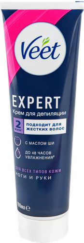 Крем для депиляции VEET Expert для всех типов кожи, 100мл, вид