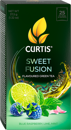 Чай зеленый CURTIS Sweet Fusion арома, 25пак, изображение
