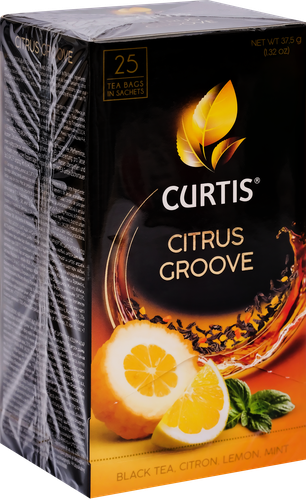 Чай черный CURTIS Citrus Groove арома, 25пак, фото