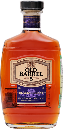 Аперитив FATHER'S OLD BARREL Blackcurrant 35%, 0.5л, фото