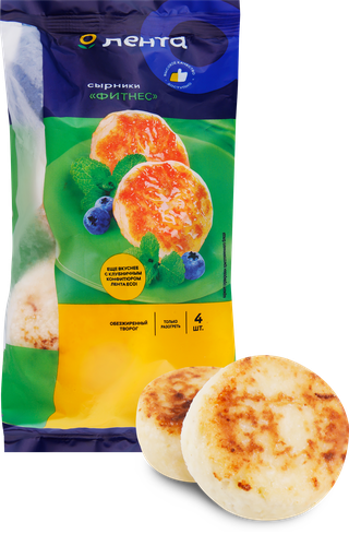 Сырники ЛЕНТА Фитнес, без змж, 4х75г, картинка