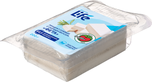 Продукт соевый ЛЕНТА LIFE Фета, с сырным вкусом, 200г, фото