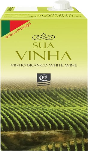 Вино SUA VINHA ординарное белое сухое, 1л