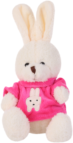 Игрушка мягкая BIGGA Зайчик, 15см, Арт. 044562-6, картинка