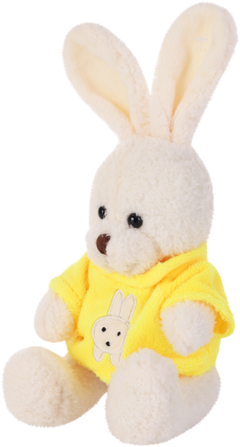 Игрушка мягкая BIGGA Зайчик, 15см, Арт. 044562-6, картинка