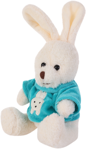 Игрушка мягкая BIGGA Зайчик, 15см, Арт. 044562-6, крупный план