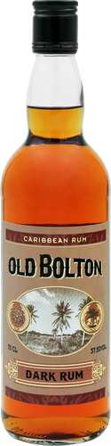Ром OLD BOLTON Dark 37,5%, 0.7л, крупный план
