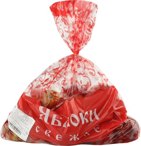 Яблоки красные, фасованные, весовые, детальное фото