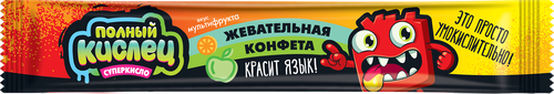 Конфета жевательная ЧУВИКИ с фруктово-ягодными вкусами, 18г, фотография
