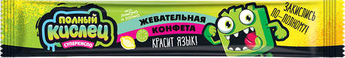 Конфета жевательная ЧУВИКИ с фруктово-ягодными вкусами, 18г, вид