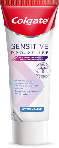 Зубная паста COLGATE Sensitive Pro-Relief отбеливающая, 75мл, картинка