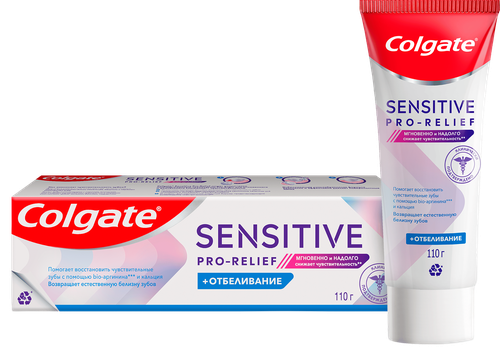 Зубная паста COLGATE Sensitive Pro-Relief отбеливающая, 75мл, фотография