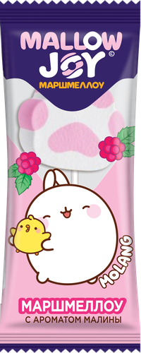 Маршмеллоу MOLANG Лапка на палочке с ароматом малины, 15г, фотография
