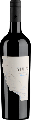 Вино 770&nbsp;MILES Зинфандель красное сухое, 0.75л, картинка