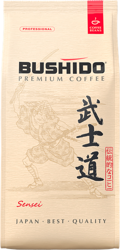 Кофе зерновой BUSHIDO Sensei, 1кг, детальное фото