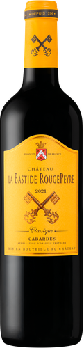 Вино CHATEAU LA BASTIDE RougePeyre Classique выдержанное красное сухое, 0.75л