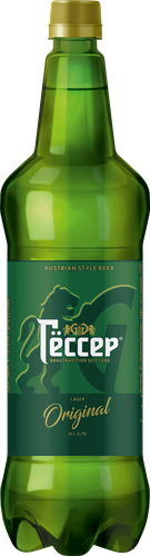 Пиво светлое GOSSER пастеризованное 4,7%, 1.2л
