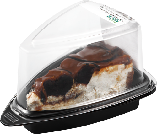 Торт Чизкейк с брауни и карамелью ЛЕНТА FRESH, 150г, фото