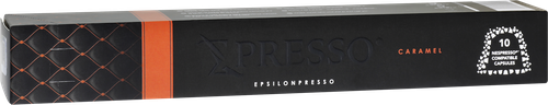 Кофе молотый в капсулах EPSILONPRESSO Caramel жареный, 10кап, картинка