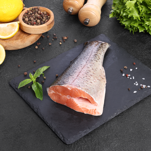 Форель морская кусок ЛЕНТА FRESH, весовая, детальное фото