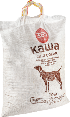 Каша для собак 365 ДНЕЙ Рацион 1, 10кг, фото