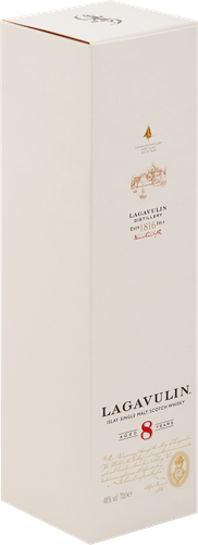 Виски LAGAVULIN Шотландский солодовый 8 лет 48%, п/у, 0.7л, изображение