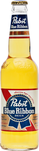 Пиво светлое PABST BLUE RIBBON BEST SELECT фильтрованное пастеризованное 4,7%, 0.44л, изображение