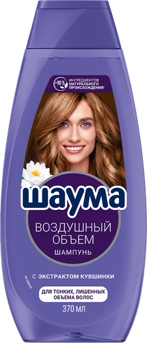 Шампунь для волос ШАУМА Воздушный объем, 370мл, изображение