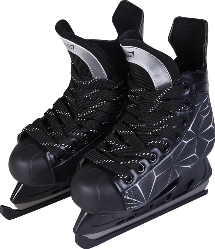 Коньки хоккейные ACTIWELL р. 34, 35, 36, 37, 38, черные, Арт. PW-206G, изображение