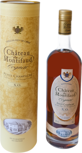 Коньяк CHATEAU DE MONTIFAUD Птит Шампань XO марочный очень старый ОС  40%, п/у, 0,7л