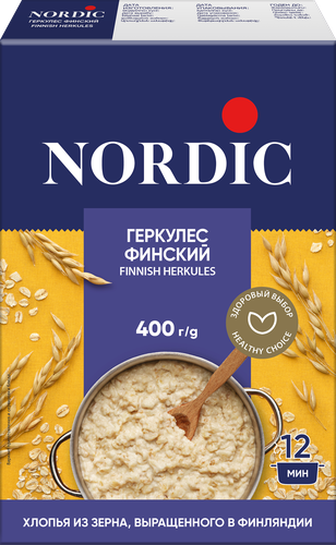 Геркулес NORDIC Финский, 400г, вид