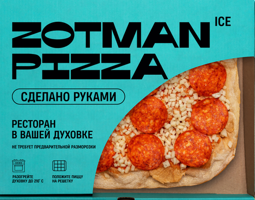 Пицца ZOTMAN Римская Пепперони, 400г, фотография
