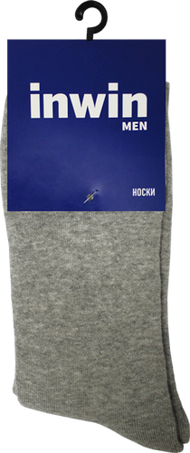 Носки махровые мужские INWIN р. 25, 27, 29, Арт. Gray2529, изображение