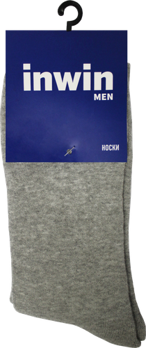 Носки махровые мужские INWIN р. 25, 27, 29, Арт. Gray2529, фотография