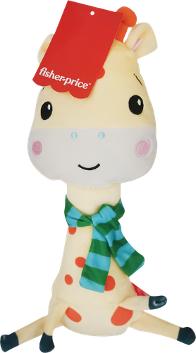 Игрушка мягкая FISHER PRICE Жираф, Арт. F1075, крупный план