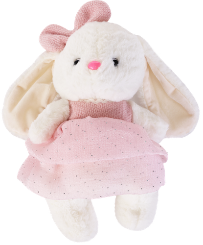Игрушка мягкая LOLA FUN Зайчик 33см, Арт. MC1014, вид
