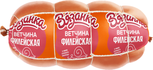 Ветчина ВЯЗАНКА Филейская Столичная, 450г, детальное фото