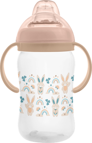 Поильник МАМИНА РАДОСТЬ с силиконовым носиком и ручками, Арт. КК1019, вид