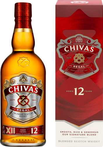 Виски CHIVAS REGAL Шотландский купажированный 12 лет 40%, п/у/без п/у, 
0,75л, фото