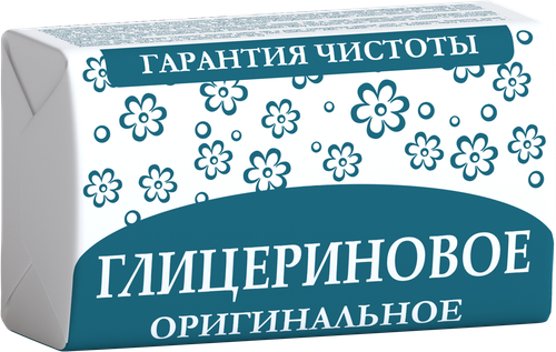 Мыло туалетное ГАРАНТИЯ ЧИСТОТЫ Глицериновое оригинальное, 180г, фотография