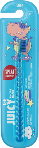 Зубная щетка детская SPLAT Juicy Lab UniMagic/Магия единорога с ионами серебра, с 6 лет, вид