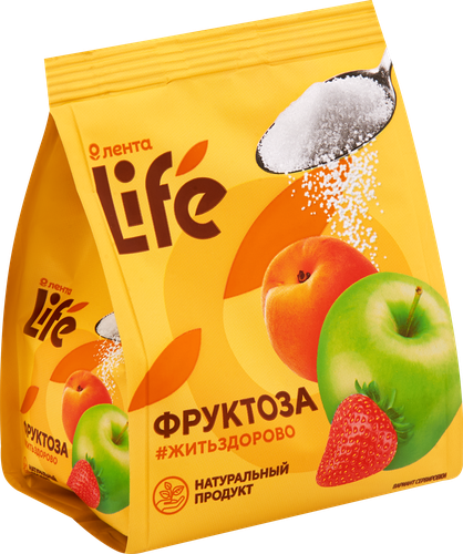 Фруктоза ЛЕНТА LIFE, 250г, фото