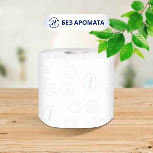 Бумага туалетная ZEWA Natural Comfort без аромата 3-слоя, 12шт, вид