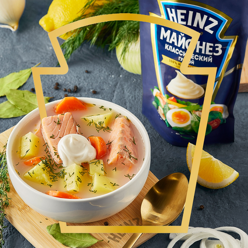 Майонез HEINZ Классический 67%, 300г, изображение