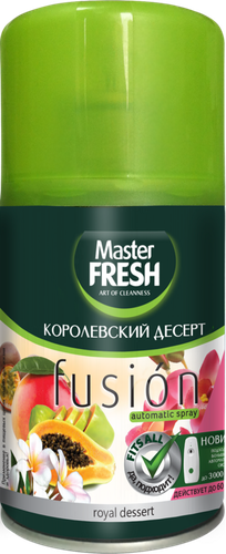 Баллон сменный для освежителя воздуха MASTER FRESH Королевский десерт, 250мл, фото