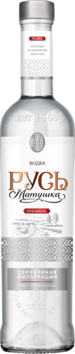 Водка РУСЬ МАТУШКА Премиум 40%, 0.7л