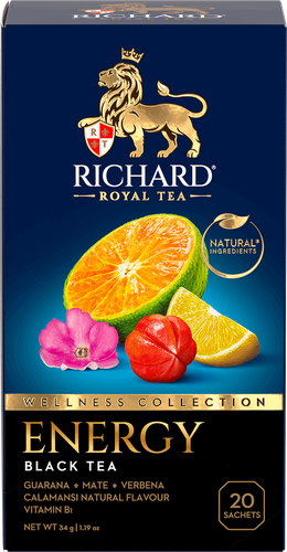 Чай черный RICHARD Energy Tea, 20пак, изображение