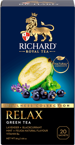 Чай зеленый RICHARD Relax, 30г, фото