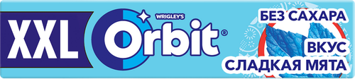Жевательная резинка ORBIT XXL Сладкая мята, вид