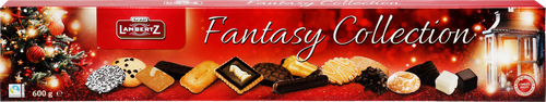 Набор кондитерских изделий LAMBERTZ Fantasy Collection печенье и вафли в ассортименте, 600г, фото